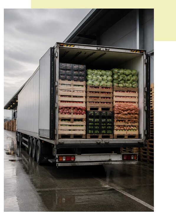 Перевозка плодоовощной продукции в Сатку по цене от 5172 р. | Агросервис-Стк