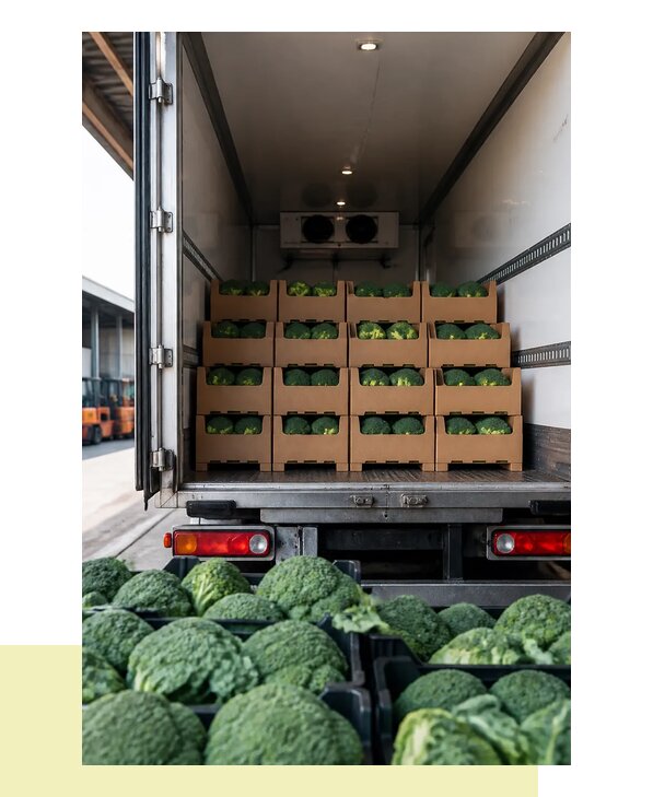 Перевозка брокколи в Сатку с соблюдением температурного режима